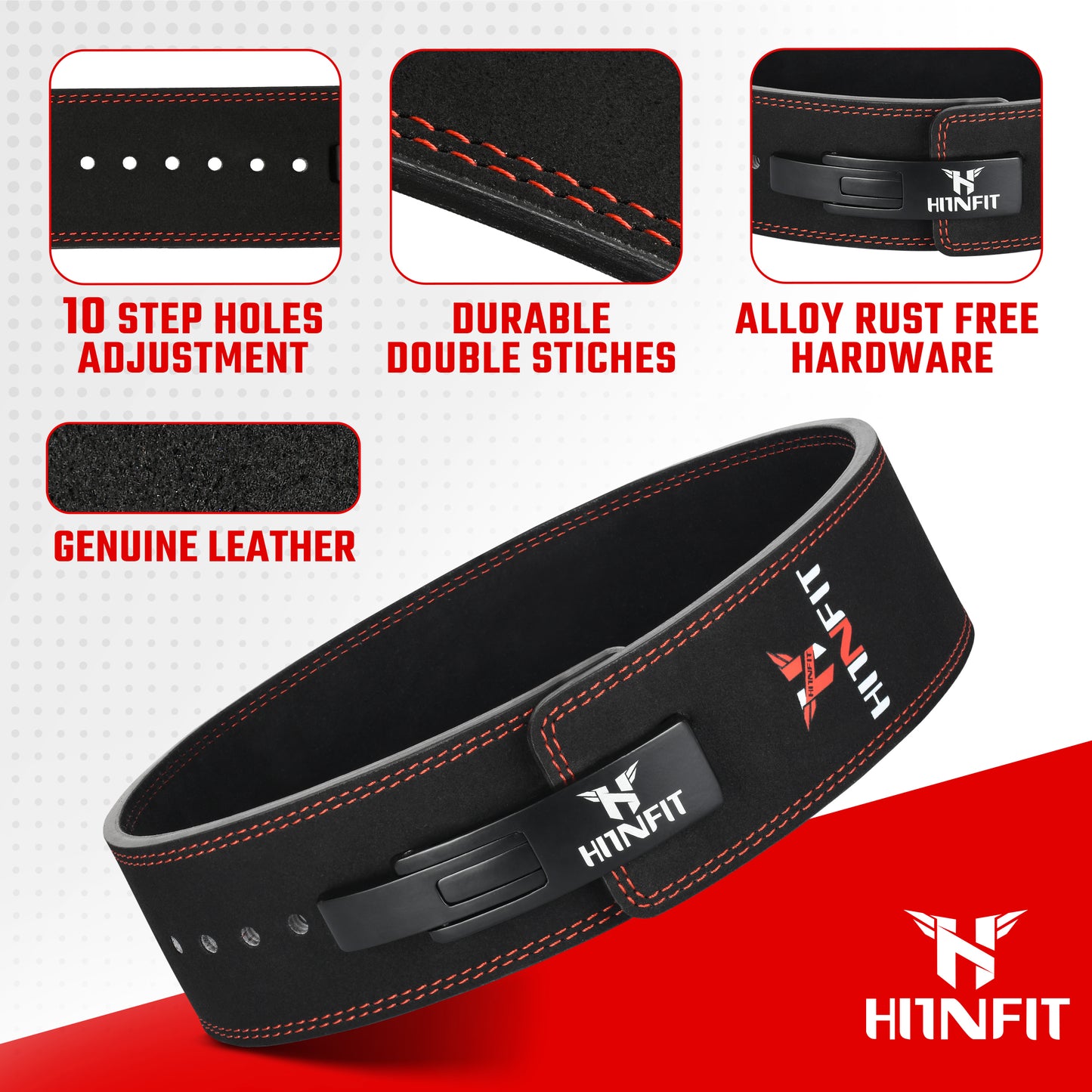 HNF 13mm Lever Belt All Black