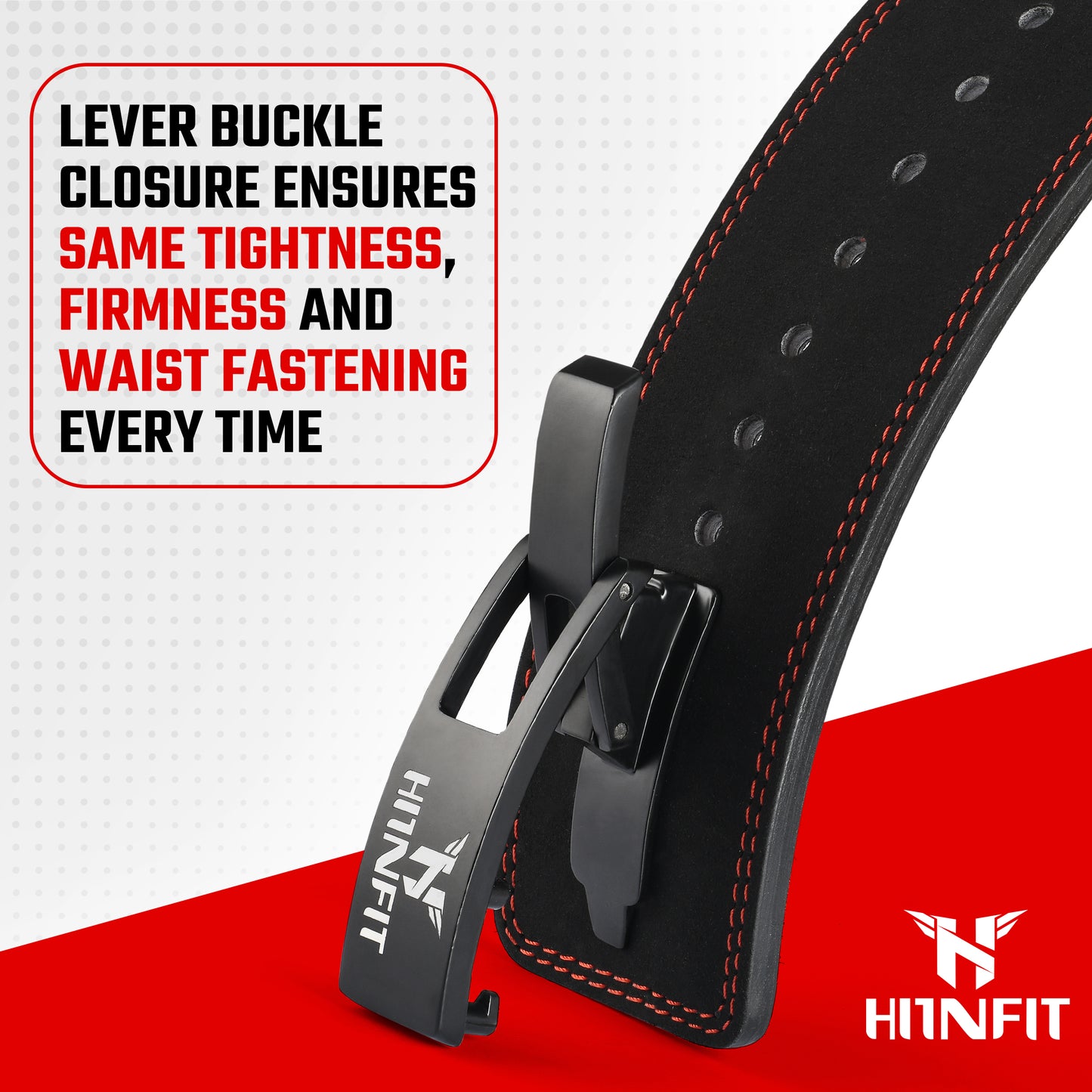 HNF 10mm Lever Belt All Black