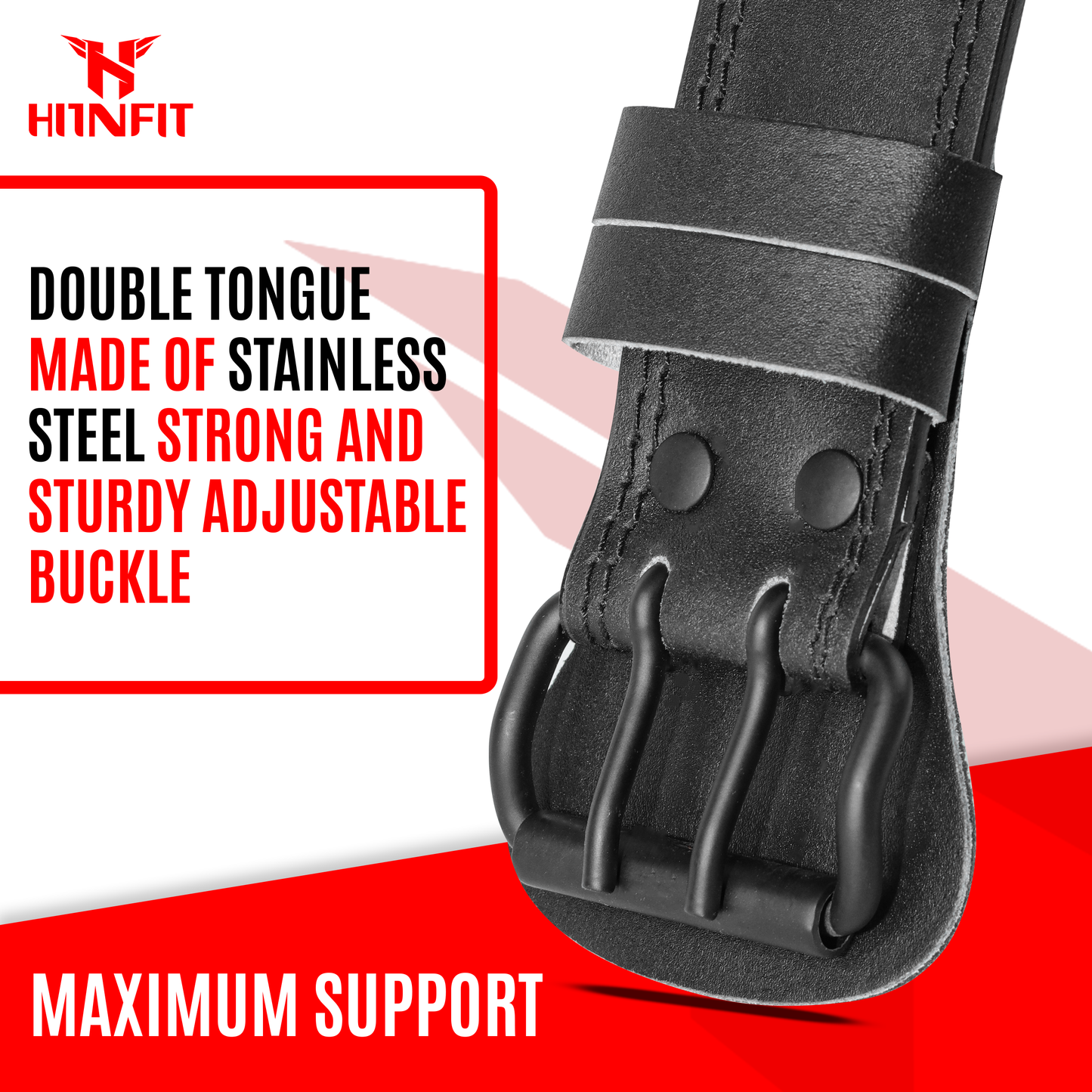 Economy Classic Genuine Leather Weightlifting Belt