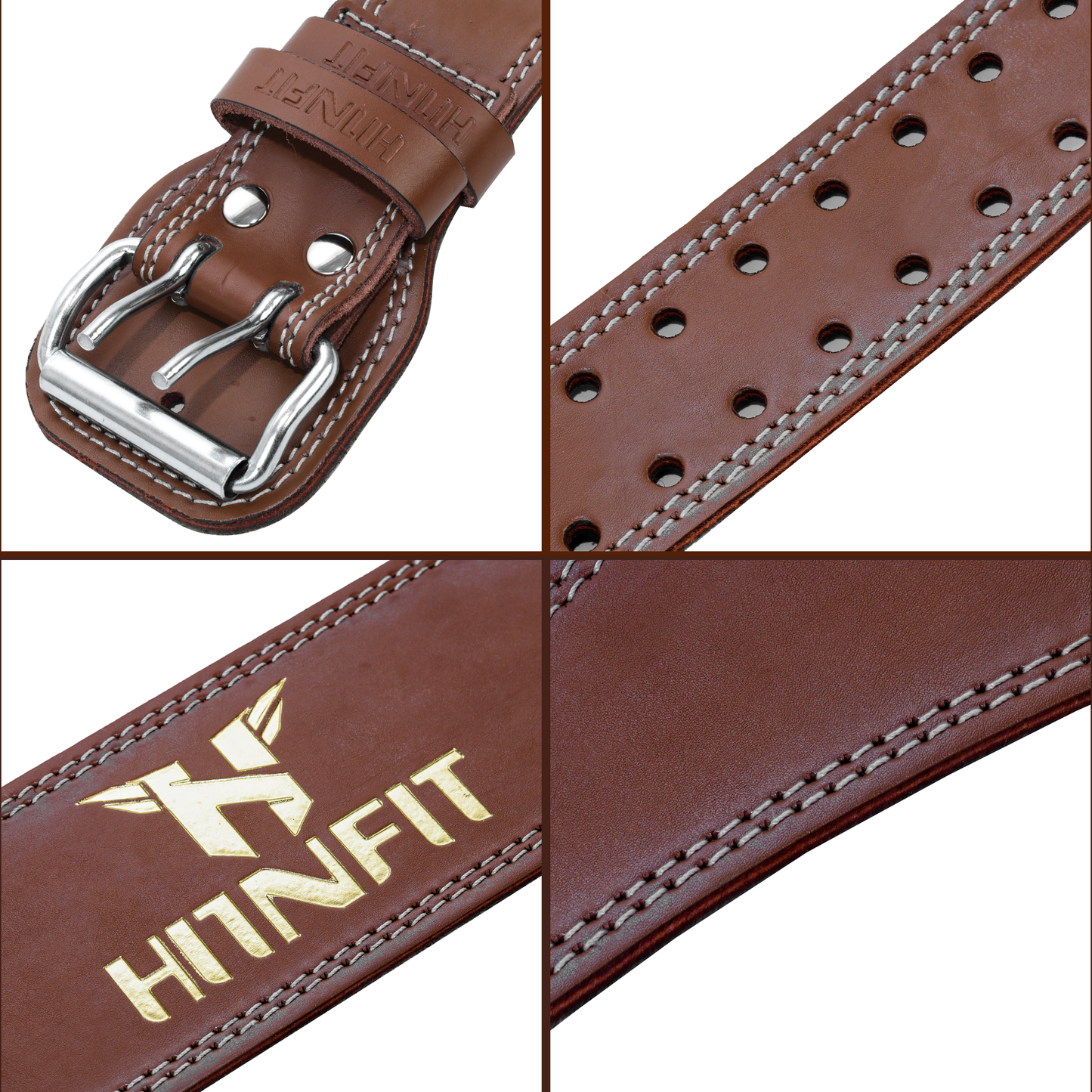 Leather Weightlifting Belt