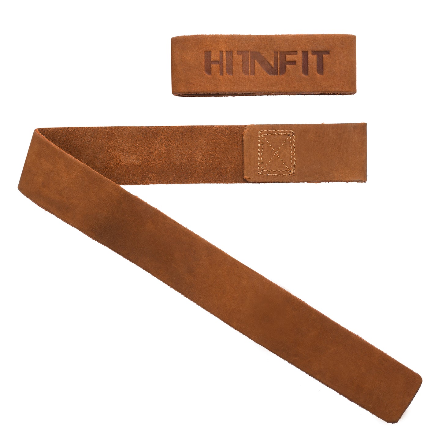 Leather Lifting Straps- Tan Brown- 23"