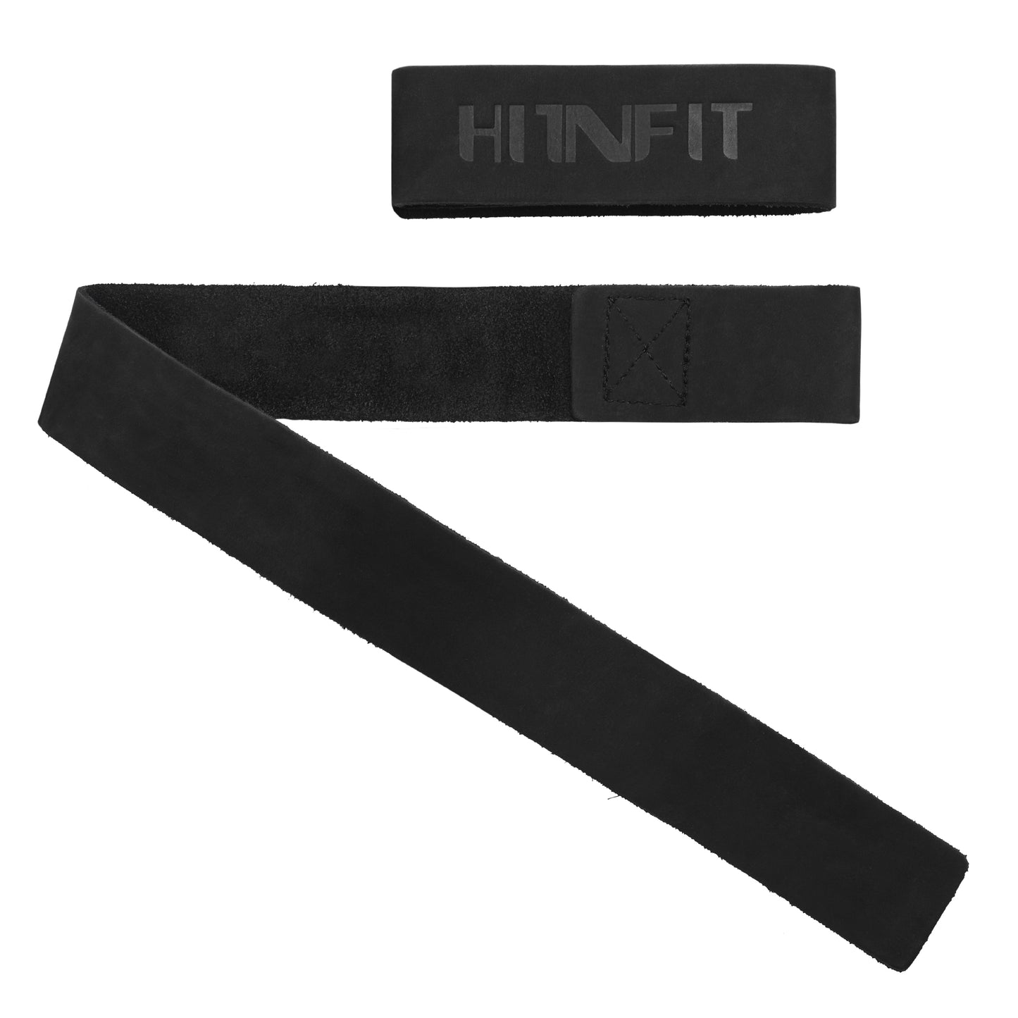 Leather Lifting Straps- Black- 23"