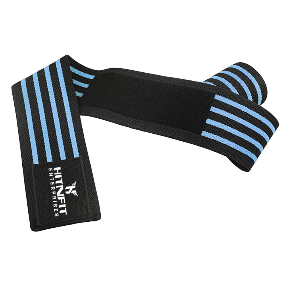 Pro Flex Knee Wraps – Heavy Compression  Straps (Black & Neon Green)