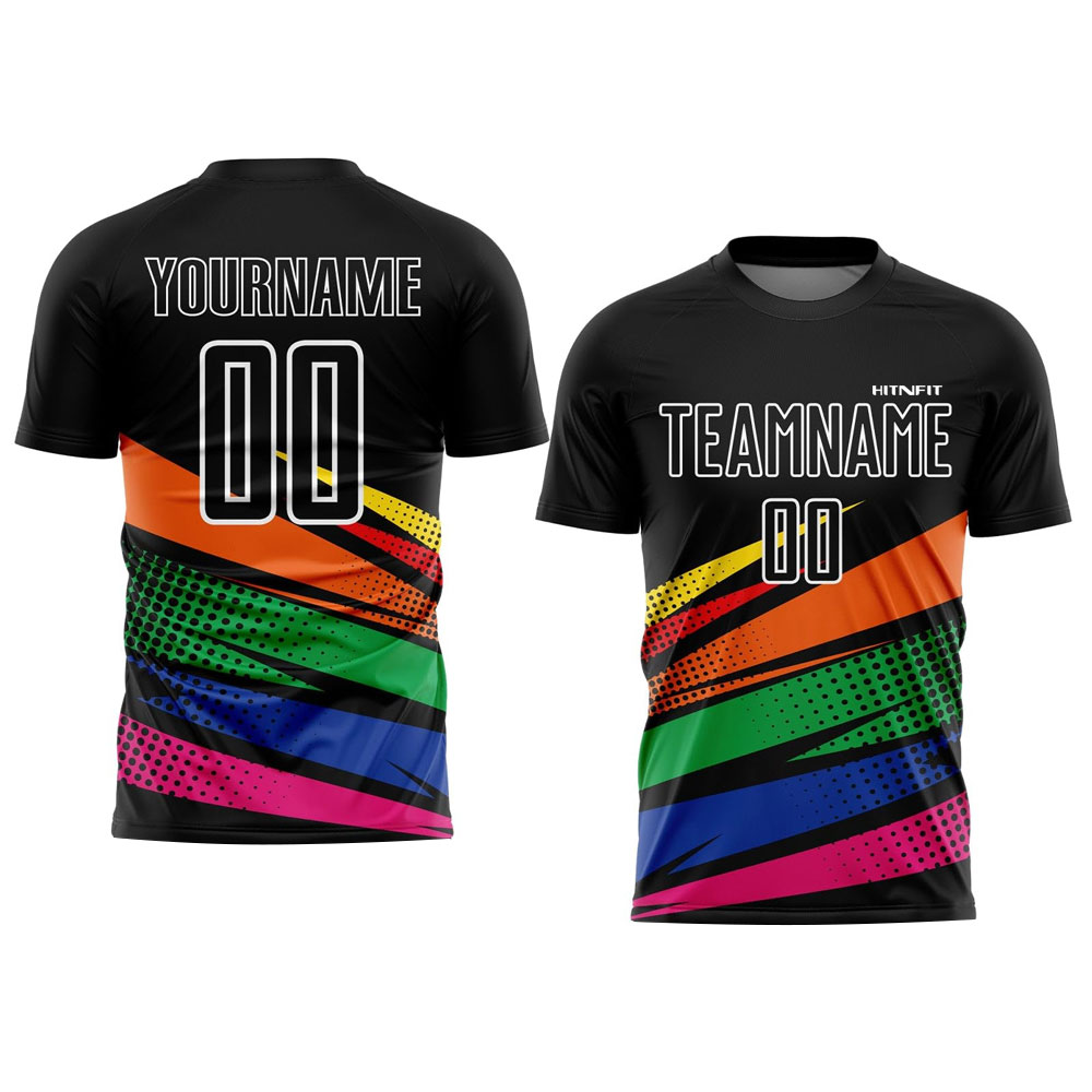 HIT N FIT Custom Sublimated Soccer Jersey | Personalized Team Kit